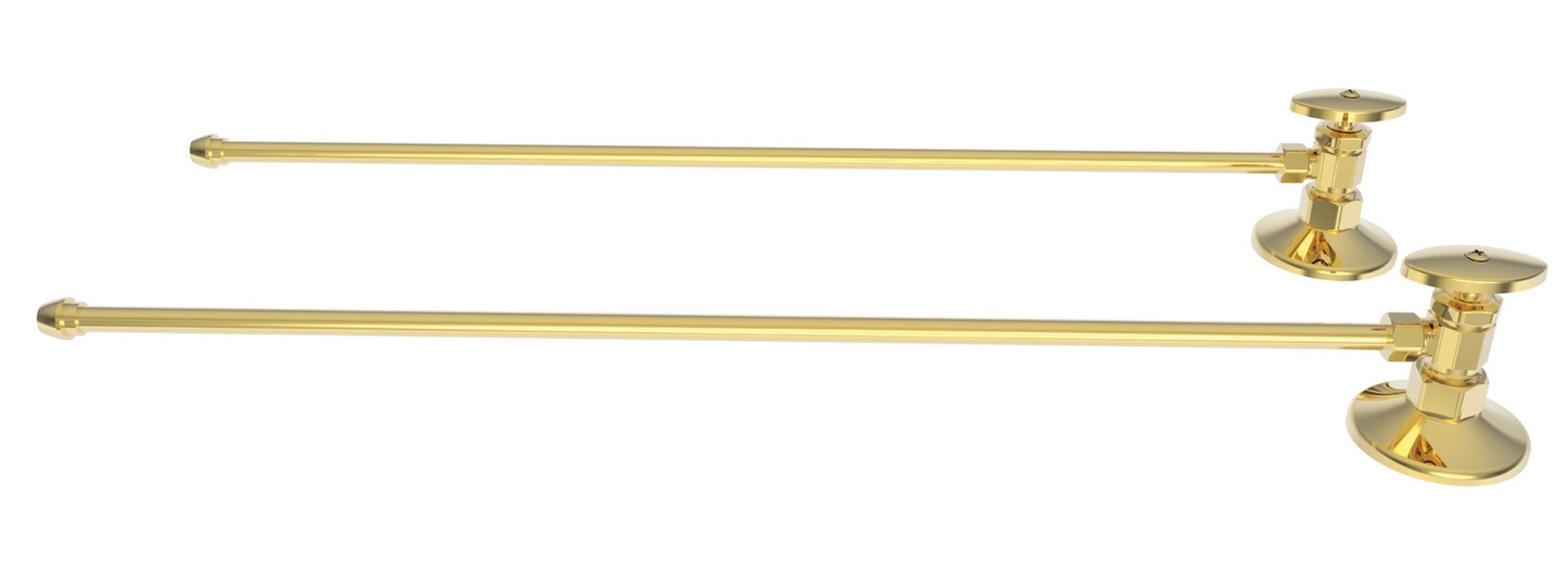 Brasstech 493-1/10 Lavatory Supply Kit, 1/2" Compression (Satin Bronze)