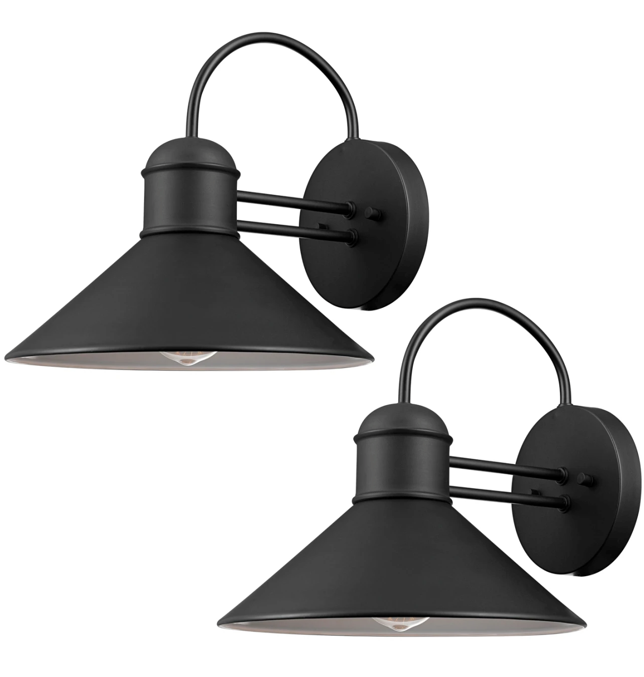 Globe Electric Sebastien Single Light 11-1/32" High Outdoor Wall Sconce - Set of (2) Sconces