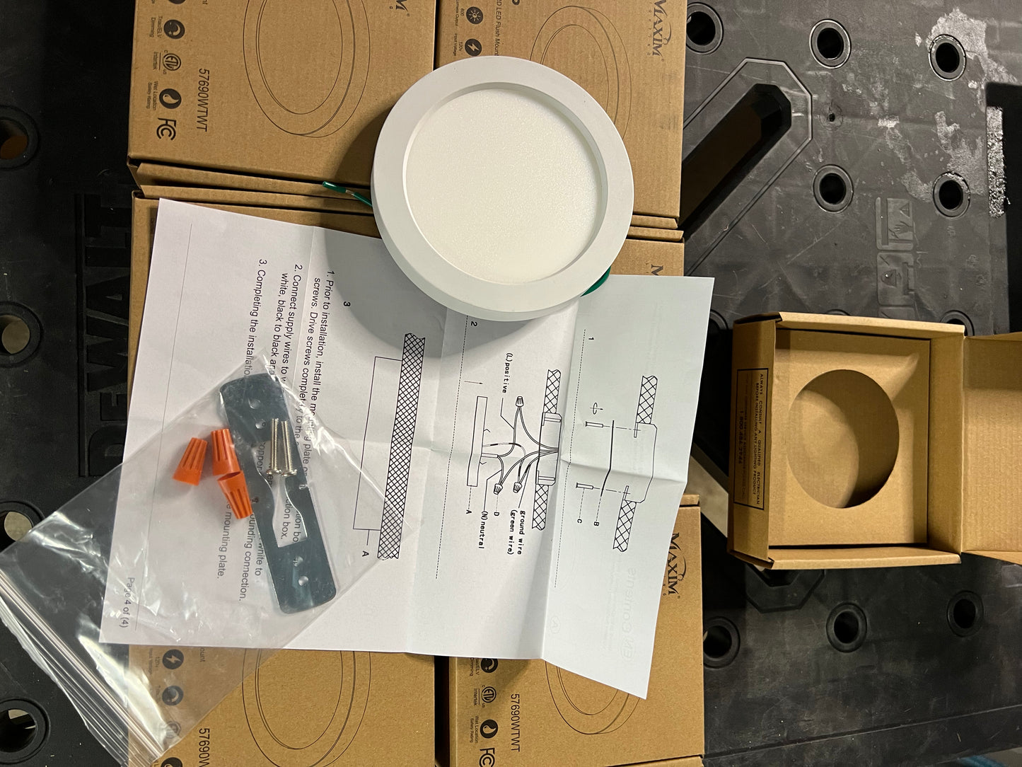 CHIP 5" 12W RD LED FLUSH MOUNT