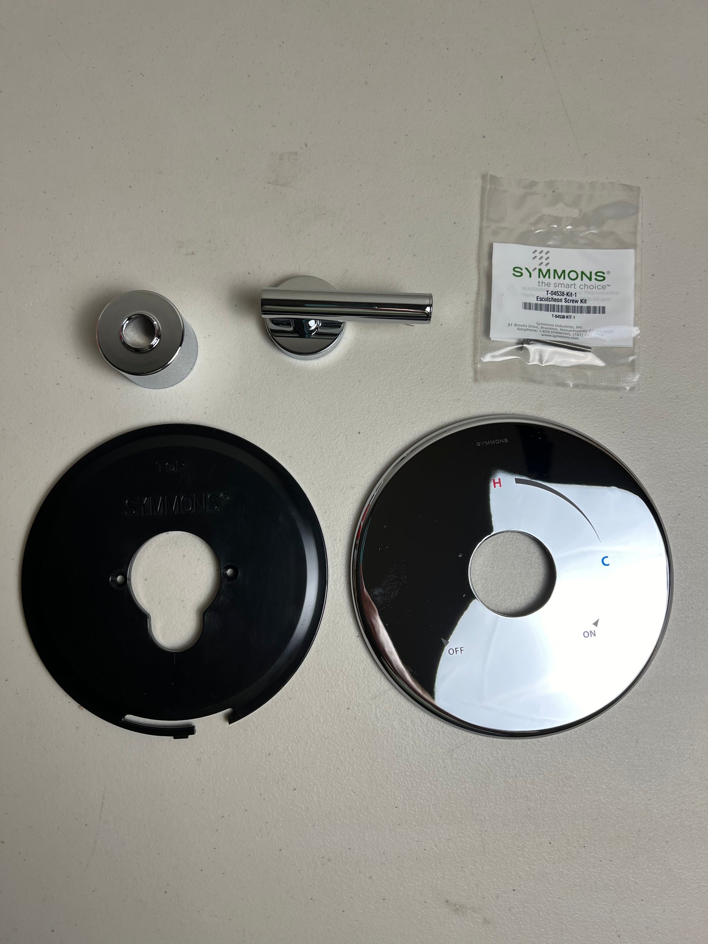 Symmons S-3500-CYL-B-TRM Dia Shower Valve Trim