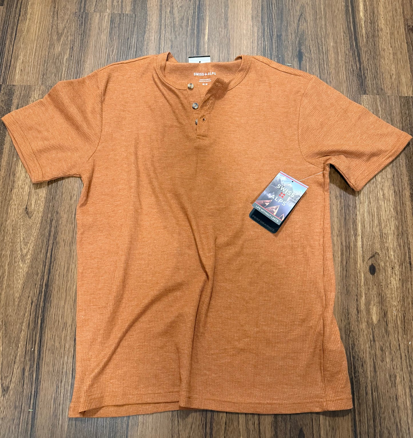 Swiss alps Vintage Men T-shirt Size M