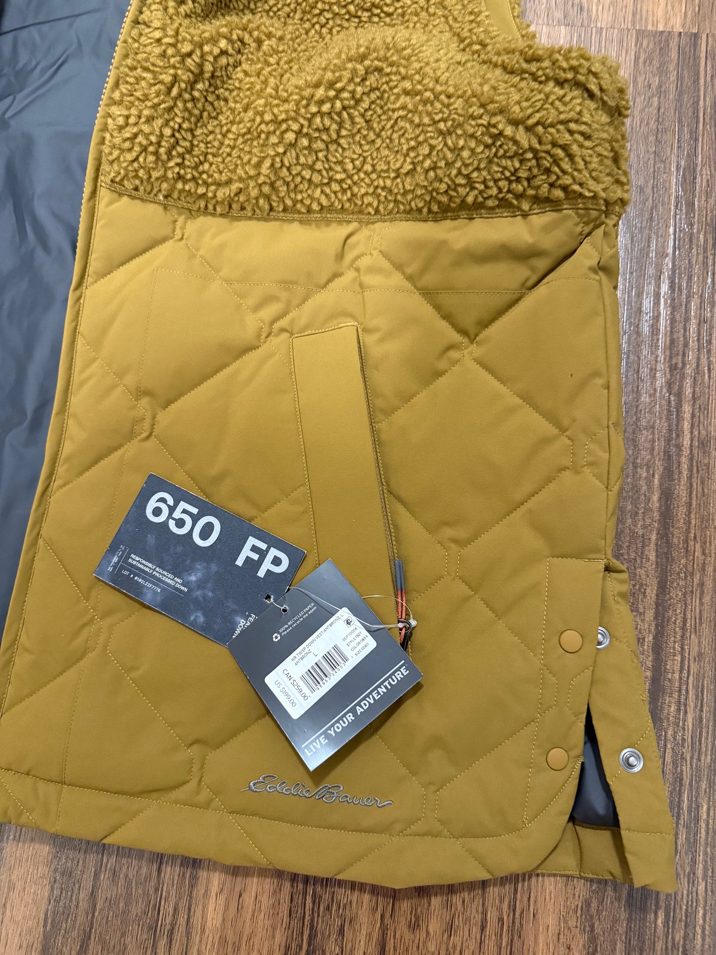 Eddie Bauer Women's Twisp Down Vest (Large size)
