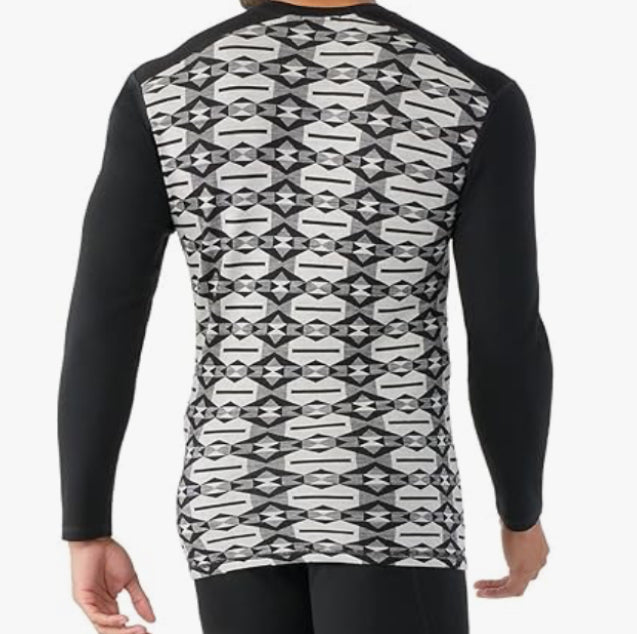 Smartwool Men's Classic Thermal Merino Wool Base Layer Crew (Slim Fit) (Size XXL)