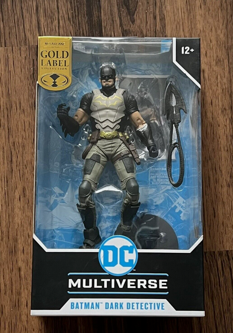 DC Multiverse Batman Dark Detective Gold Label Collection NIB