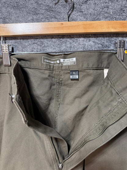 Carhartt Rugged Flex Relaxed Fit Cargo Work Shorts - Mens Size 52 - New