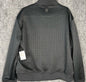 New SAINTS Studio Black Textured Bomber Jacket – Size Large
