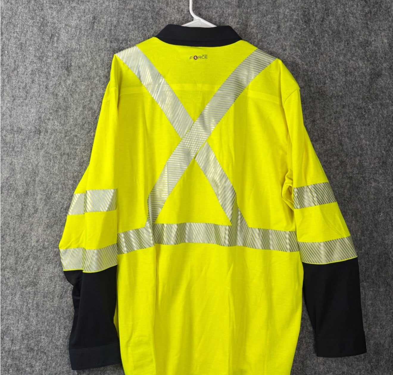 Carhartt Yellow and Black Lightweight Safety Jacket Size XXL