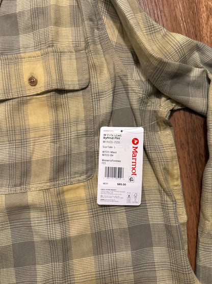 Marmot Women's Fairfax Lightweight Relaxed Flannel (size L)